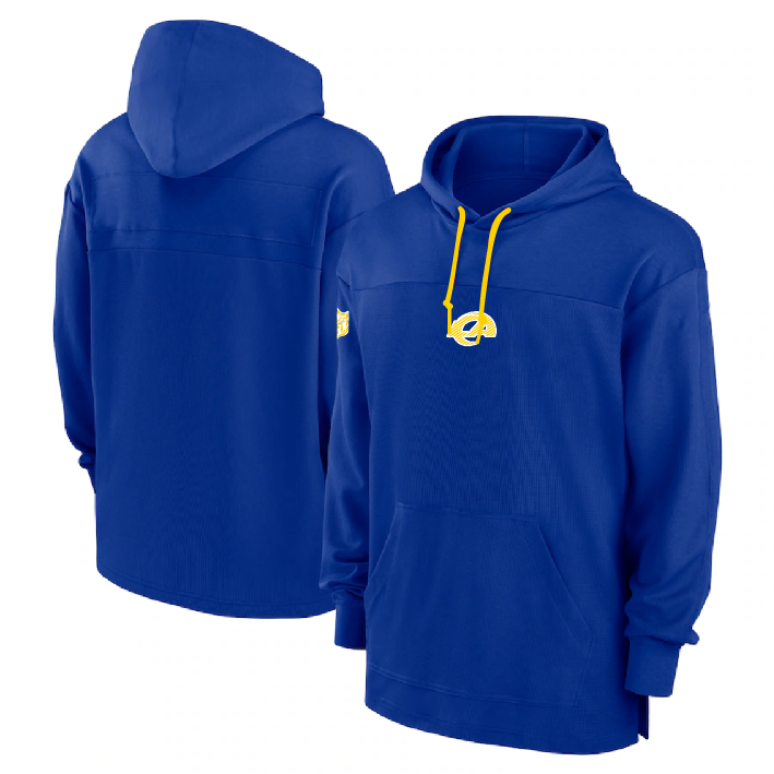 LA.Rams Salute To Service Club Pullover Hoodie Player Jersey Stitched American Football Jerseys