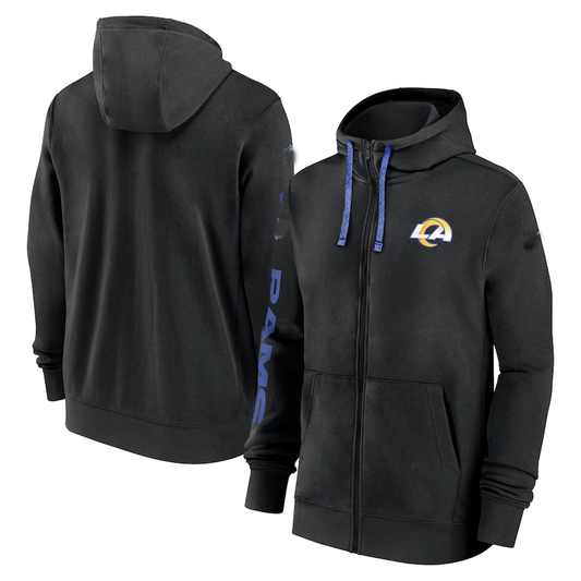 LA.Rams Salute To Service Club Pullover Hoodie Player Game Jersey Stitched American Football Jerseys