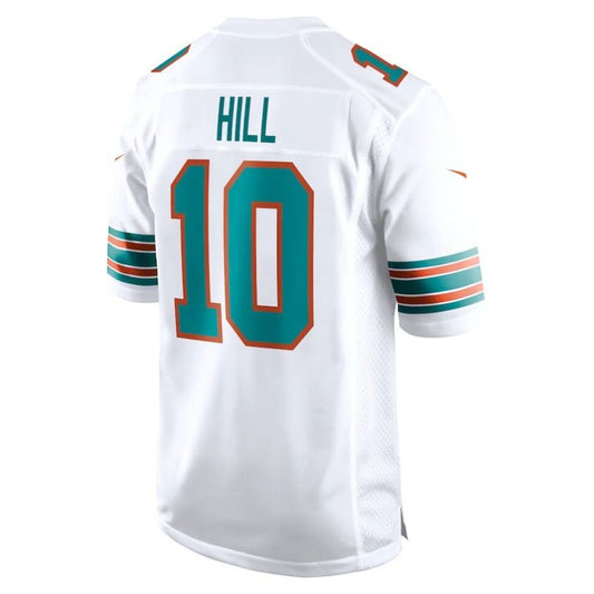 #10 Tyreek Hill Player M.Dolphins White Game Football Jerseys