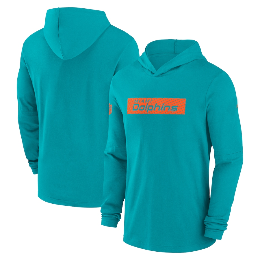 M.Dolphins Salute To Service Club Pullover Hoodie Player Jersey Stitched American Football Jerseys