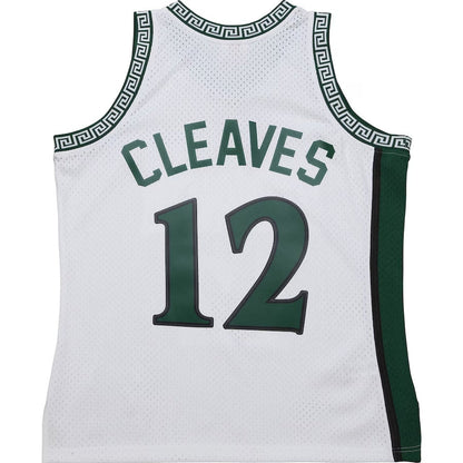 M.State Spartans  #12 Mateen Cleaves Player 125th Basketball Anniversary 1999 Throwback Fashion Jersey – White Stitched American College Jerseys