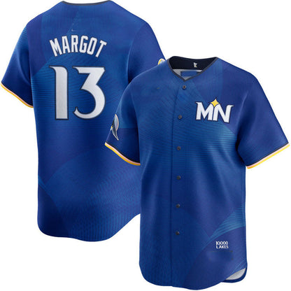 M.Twins #13 Manuel Margot Player City Connect Limited Baseball Jerseys