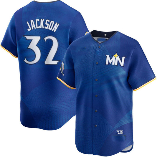 M.Twins #32 Jay Jackson Player City Connect Limited Baseball Jerseys