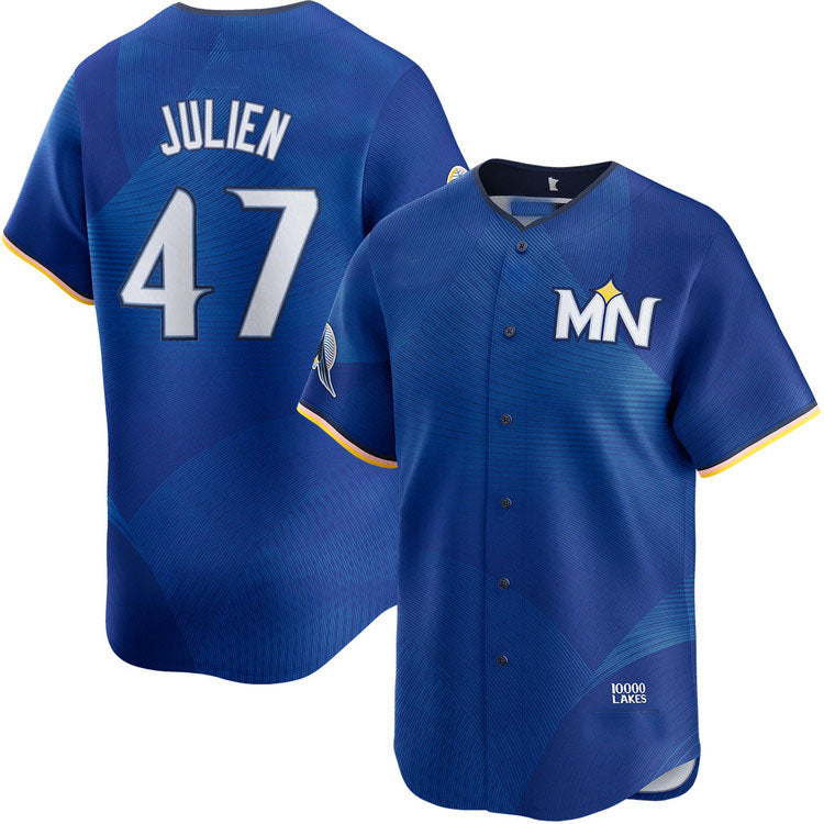 M.Twins #47 Edouard Julien Player City Connect Limited Baseball Jerseys