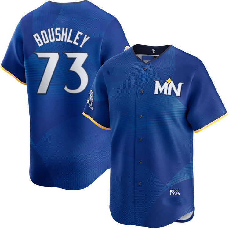 M.Twins #73 Caleb Boushley Player City Connect Limited Baseball Jerseys