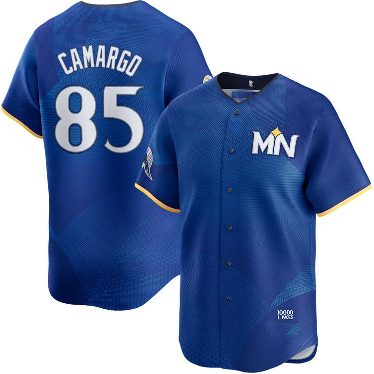 M.Twins #85 Jair Camargo Player City Connect Limited Baseball Jerseys