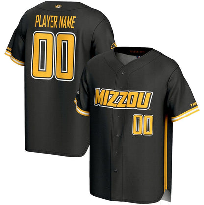 Custom M.Tigers GameDay Greats NIL Lightweight Baseball Jersey - Black American College Jerseys