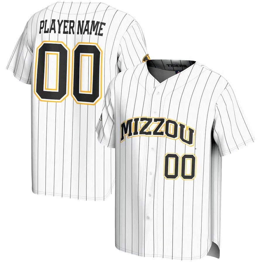 Custom M.Tigers GameDay Greats NIL Lightweight Baseball Jersey - White American College Jerseys