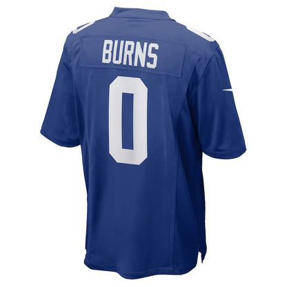 NY.Giants #0 Brian Burns Royal Game Player Stitched American Football Jerseys