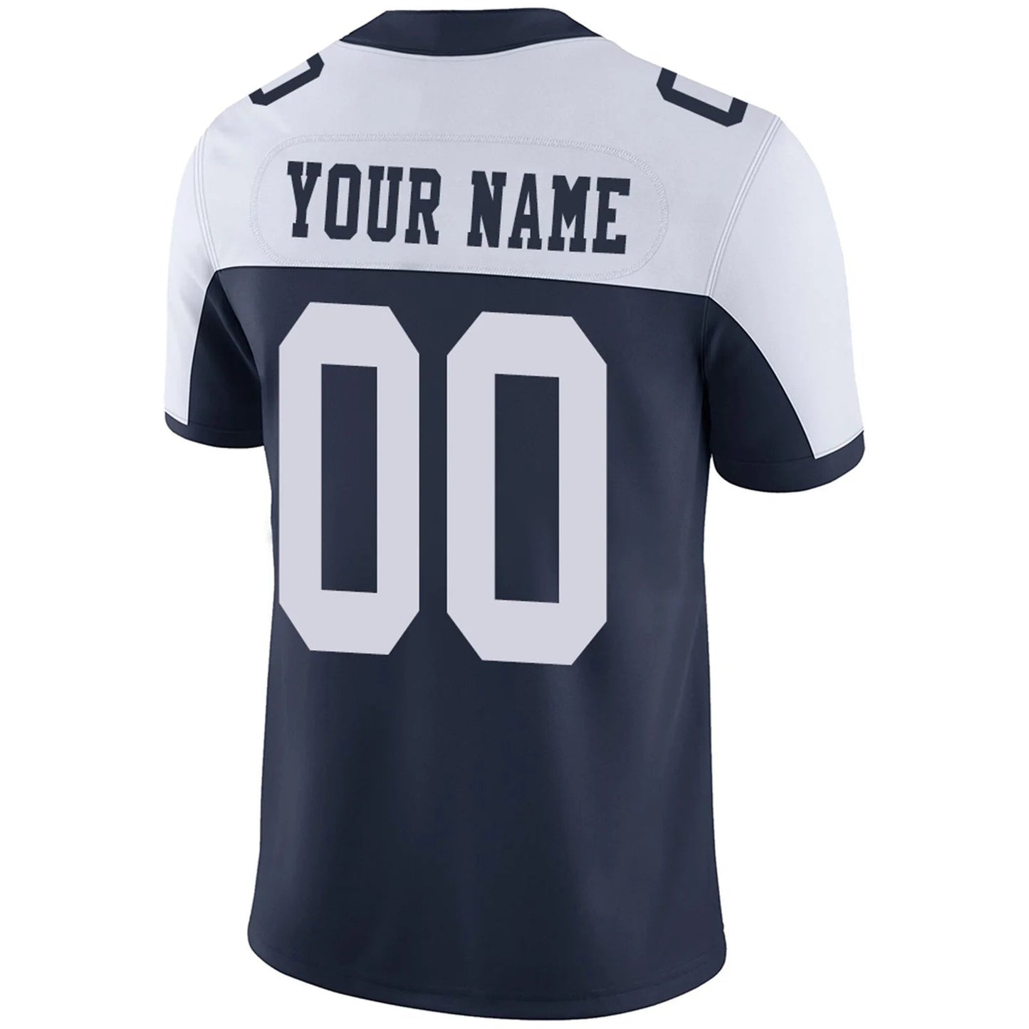 Custom D.Cowboys Navy White Personalized Design Your Own Name and Number for Men Women Youth Jerseys