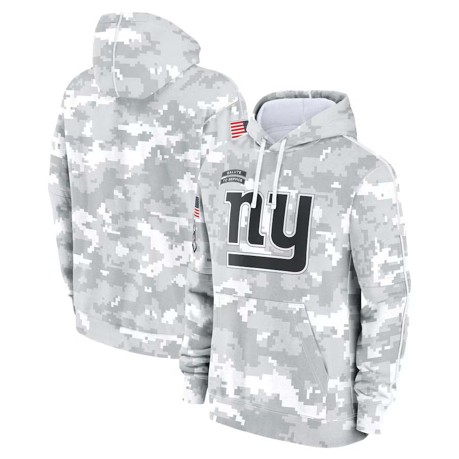 NY.Giants Salute To Service Club Pullover Hoodie Player Jersey Birthday gifts Stitched American Football Jerseys