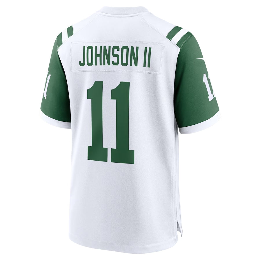 NY.Jets #11 Jermaine Johnson II Classic Game Player Jersey - White American Football Jerseys