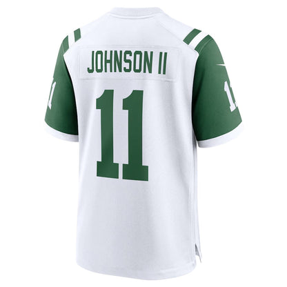 NY.Jets #11 Jermaine Johnson II Classic Game Player Jersey - White American Football Jerseys