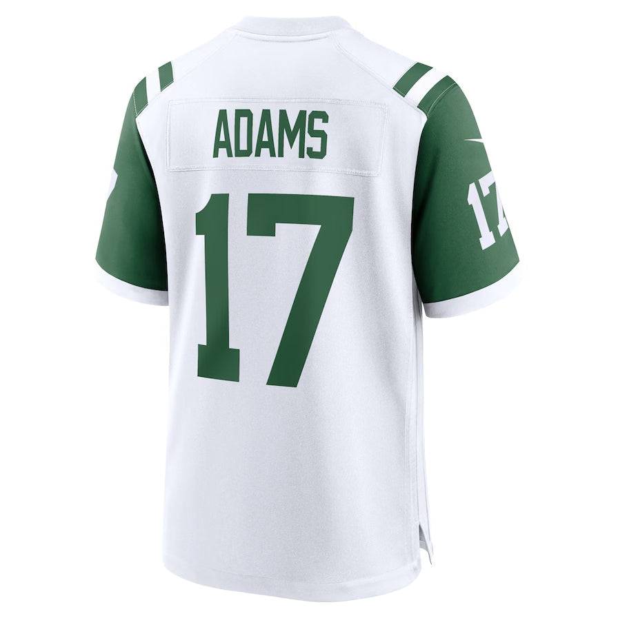 NY.Jets #17 Davante Adams Player White Classic Game Jerseys American Stitched Football Jerseys