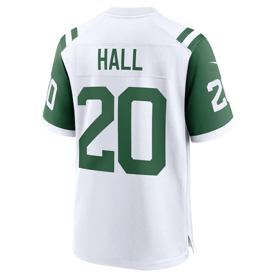 NY.Jets #20 Breece Hall Classic Player Game Jersey - White American Football Jerseys