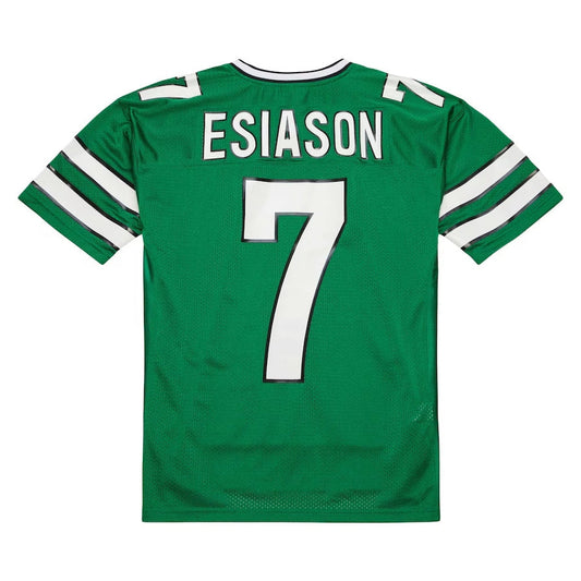 NY.Jets #7 Boomer Esiason Mitchell & Ness 1993 Authentic Throwback Retired Player Pocket Jersey - Kelly Green American Football Jerseys