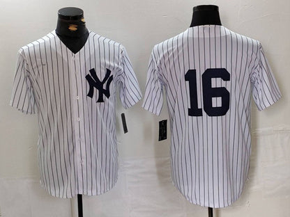 NY.Yankees #16 Whitey Ford Player White Cool Base Baseball Jerseys