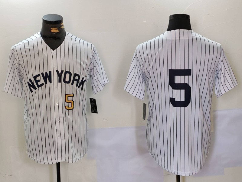 NY.Yankees #5 Joe DiMaggio White Player Game Jersey Cool Base Stitched Baseball Jerseys