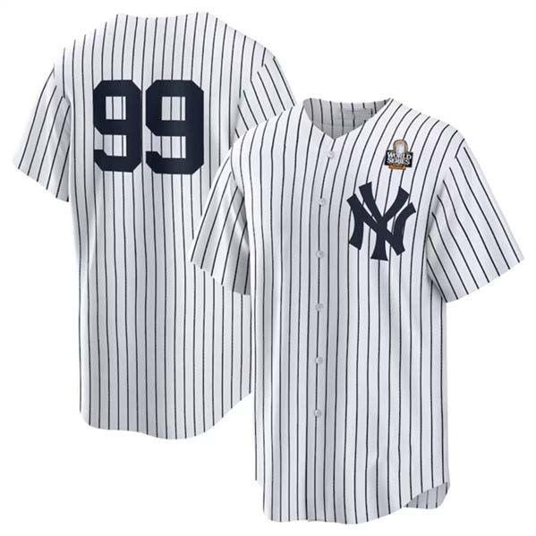 NY.Yankees #99 Aaron Judge White Player Jersey Cool Base Stitched Baseball Jerseys