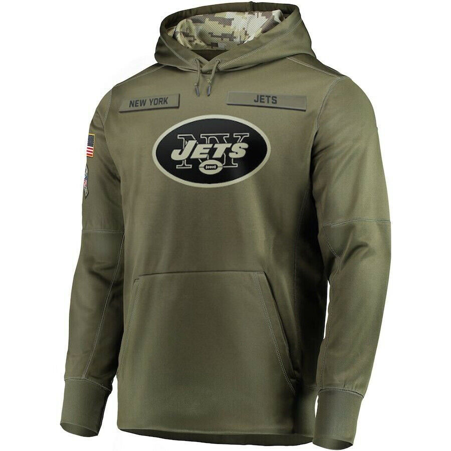 NY.Jets Salute To Service Club Pullover Hoodie Birthday gifts Stitched American Football Jerseys Player Jersey