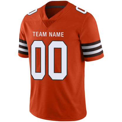 Custom C.Browns Orange Personalized Design Your Own Name and Number for Men Women Youth Jerseys