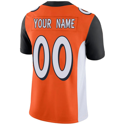 Custom C.Bengals Orange Personalized Design Your Own Name and Number for Men Women Youth Jerseys