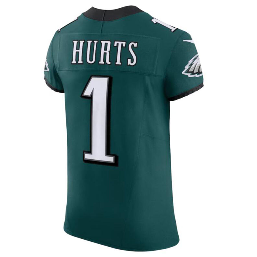 P.Eagles #1 Jalen Hurts Player Midnight Green Alternate Vapor F.U.S.E. Elite Jersey American Stitched Football Jerseys