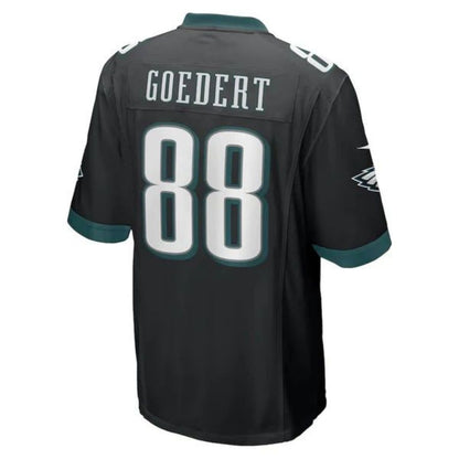 P.Eagles #88 Dallas Goedert Player Black Game Jersey Stitched American Football Jerseys