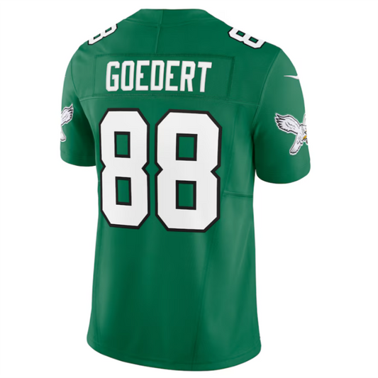 P.Eagles #88 Dallas Goedert Player Midnight Green Vapor F.U.S.E. Limited Jersey Stitched Football Jerseys