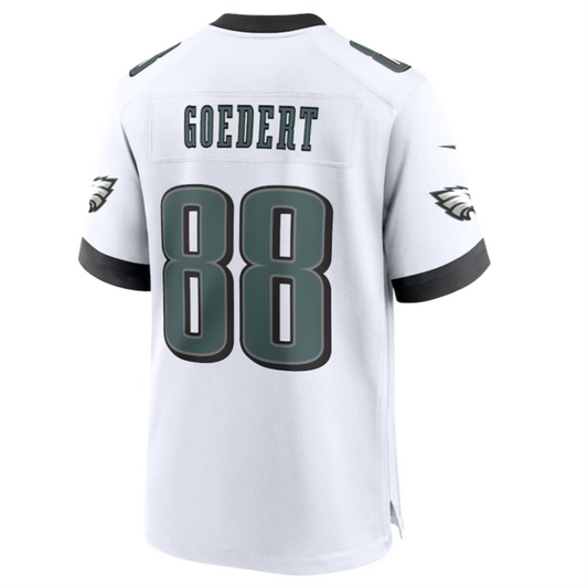 P.Eagles #88 Dallas Goedert Player White Game Jersey Stitched American Football Jerseys