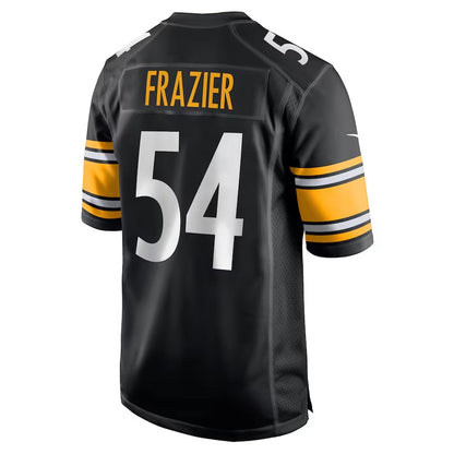 P.Steelers #54 Zach Frazier Player Black Game Stitched American Football Jerseys