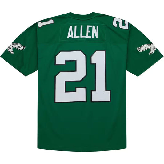 P.Eagles #21 Eric Allen Player Legacy Replica Jersey - Kelly Green Stitched American Football Jerseys