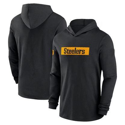 P.Steelers Salute To Service Club Pullover Hoodie Player Jersey Stitched American Football Jerseys