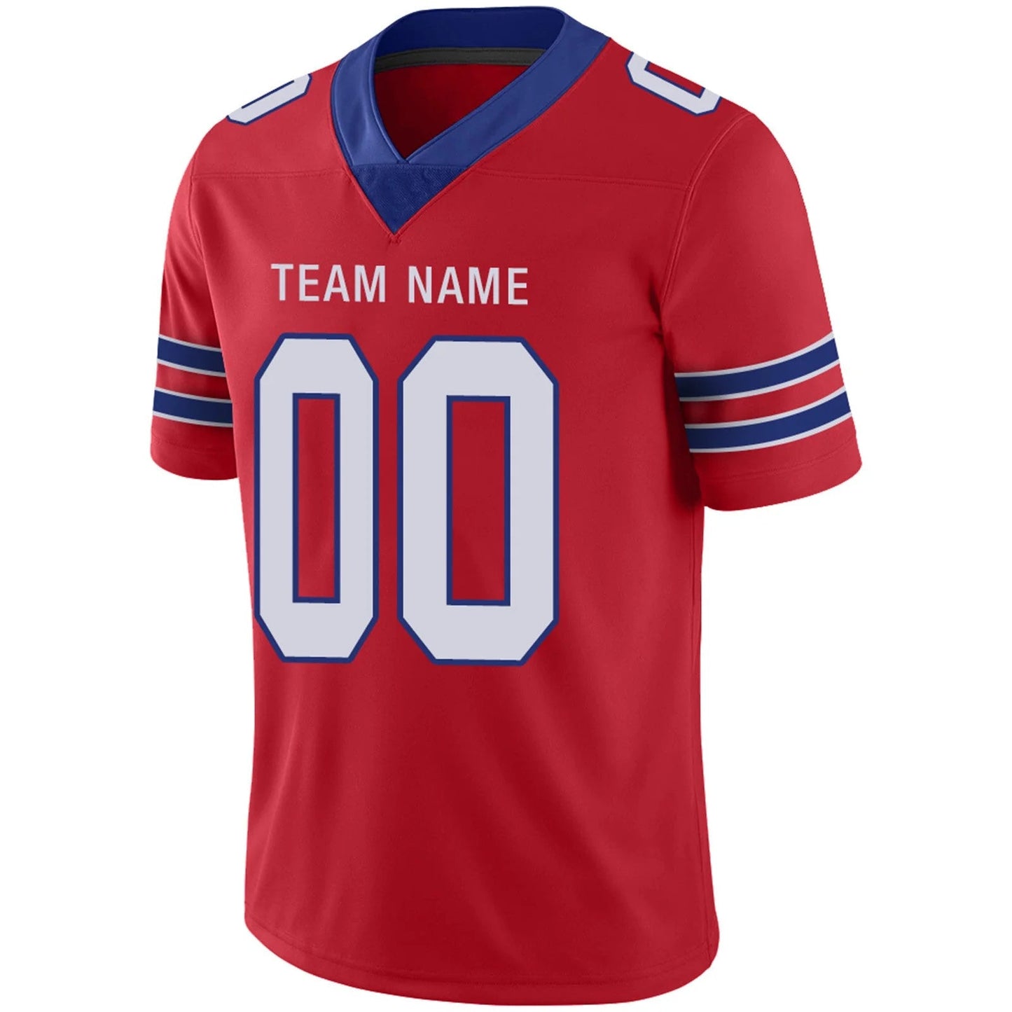 Custom B.Bills Red Personalized Design Your Own Name and Number for Men Women Youth Jerseys