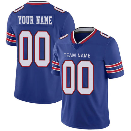 Custom B.Bills Royal Personalized Design Your Own Name and Number for Men Women Youth Jerseys