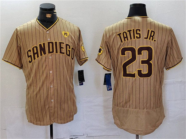 S.Diego Padres #23 Fernando Tatis Jr. Player Flex Base Stitched Baseball Jerseys