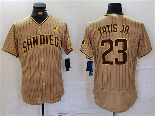 S.Diego Padres #23 Fernando Tatis Jr. Player Flex Base Stitched Baseball Jerseys