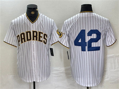 S.Diego Padres #42 Jackie Robinson Player White Cool Base Stitched Baseball Jerseys