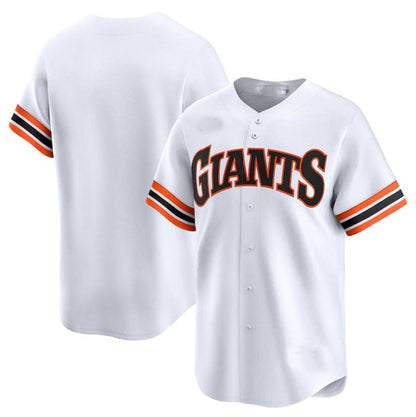 S.Francisco Giants Blank Player White Cooperstown Collection Limited Stitched Baseball Jerseys