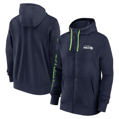 S.Seahawks Salute To Service Club Pullover Hoodie Player Game Jerseys Stitched American Football Jerseys