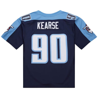 T.Titans #90 Jevon Kearse 1999 Legacy Replica Player Jersey - Navy Stitched American Football Jerseys