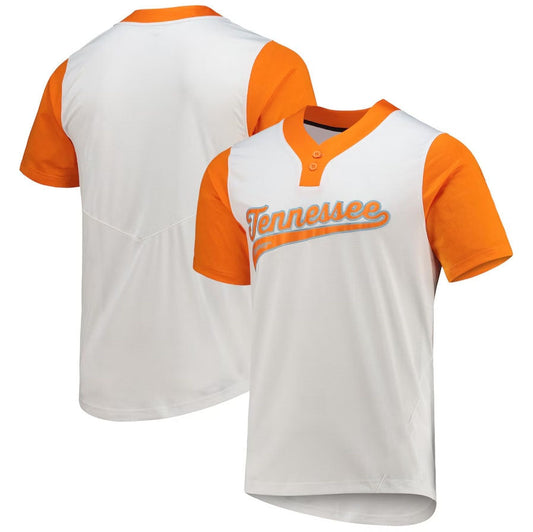 T.Volunteers Player Unisex Two-Button Replica Softball Jersey - White College Jerseys