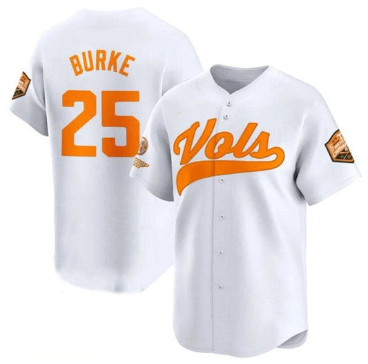 T.Volunteers #25 Blake Burke Player White Champions Vapor Limited Stitched College Jerseys