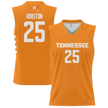 T.Volunteers #25 Jordan Horston Player Lightweight Basketball Alumni Jersey - Orange College Jerseys