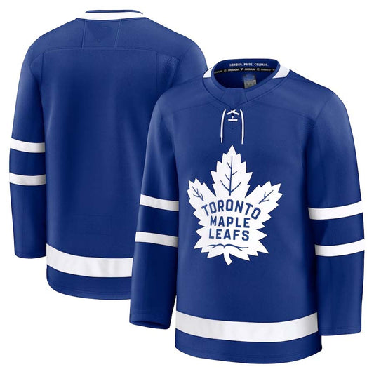 T.Maple Leafs Fanatics Blank Player Game Jersey - Blue Stitched American Hockey Jerseys