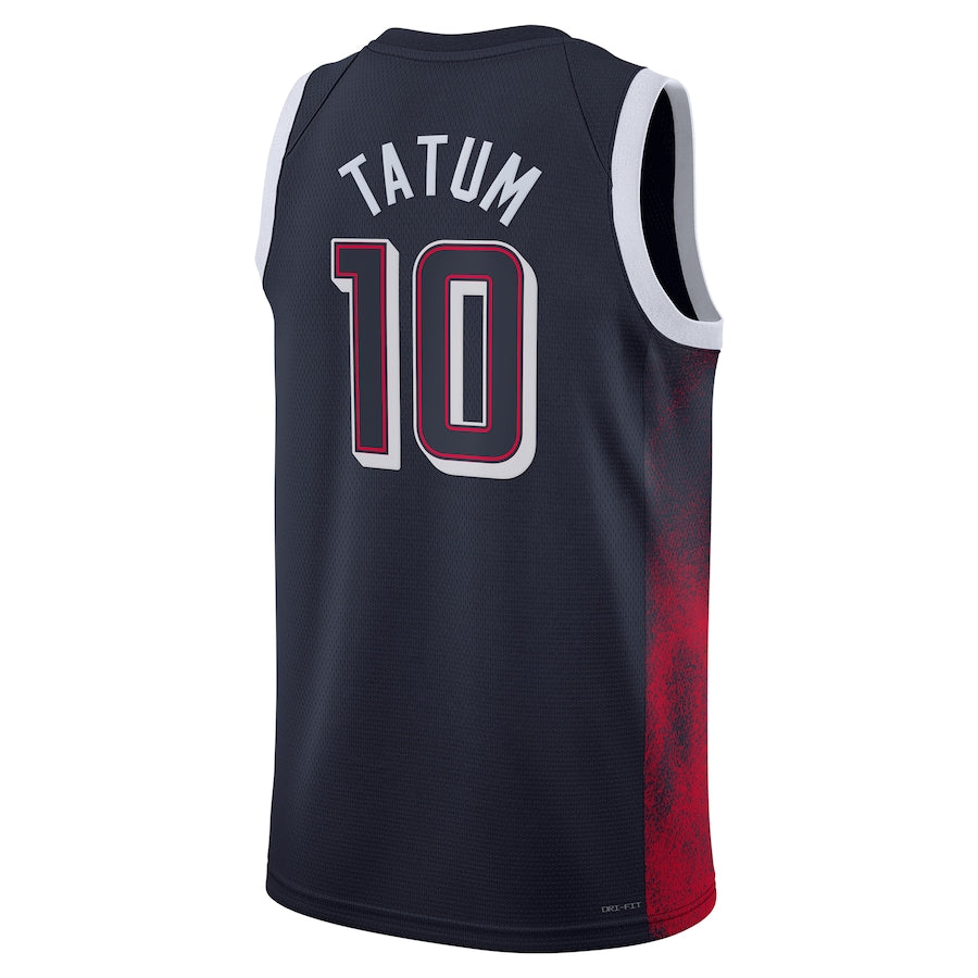 USA Basketball #10 Jayson Tatum Swingman Player Jersey - Navy Stitched American Basketball Jersey