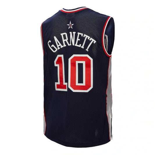 USA Basketball #10 Kevin Garnett Player 2000 Authentic Jersey - Navy American Basketball Jerseys