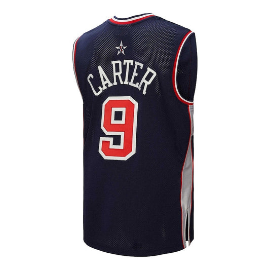 USA Basketball #9 Vince Carter Player 2000 Authentic Jersey - Navy American Basketball Jerseys