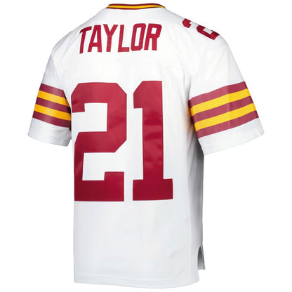 W.Commanders #21 Sean Taylor Mitchell & Ness 2007 Retired Player Legacy Jersey - White Stitched American Football Jerseys