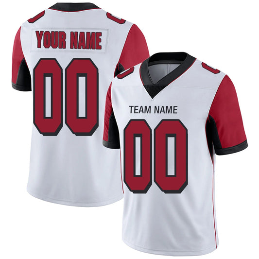 Custom A.Falcons White Personalized Design Your Own Name and Number for Men Women Youth Jerseys